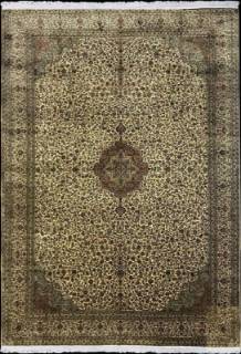 Шелковый Индийский ковер ручной работы Kashmir (Кашмир) 3.41x2.41