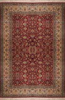 Шелковый Индийский ковер ручной работы Kashmir (Кашмир) 2.69x1.88