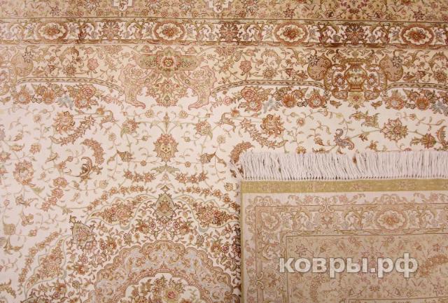 ковер ручной работы Шелковый Китайский ковер ручной работы Hereke (Хереке) 2.86x1.88 — фото 4