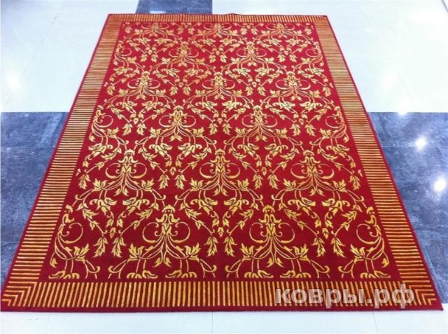 ковер ручной работы Дизайнерский ковер ручной работы из шерсти дикого яка 030 1.68x2.44 — фото 2