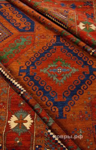 ковер ручной работы Афганский ковер ручной работы Темир-балуччи 2.7x3.88м — фото 12