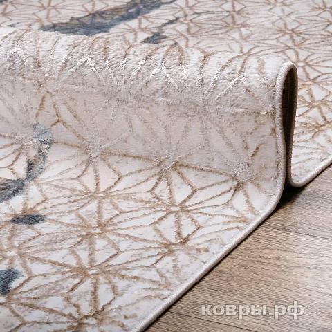 ковер Karmen hali Ascona 4593A ACIK MAVI FLOS / ACIK MAVI FLOS — фото 2