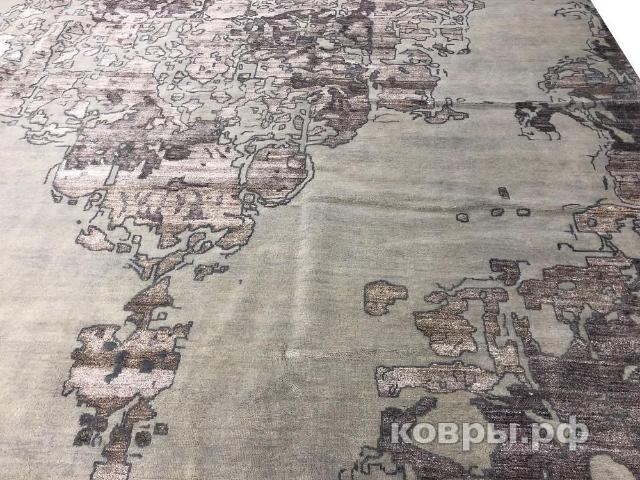 ковер ручной работы Индийский ковер ручной работы из шелка и шерсти 4.5x3.65 — фото 2