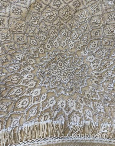 ковер ручной работы Индийский ковер ручной работы из шелка и шерсти Rajkumar (Ражкумар) 1.54x1.54 — фото 2