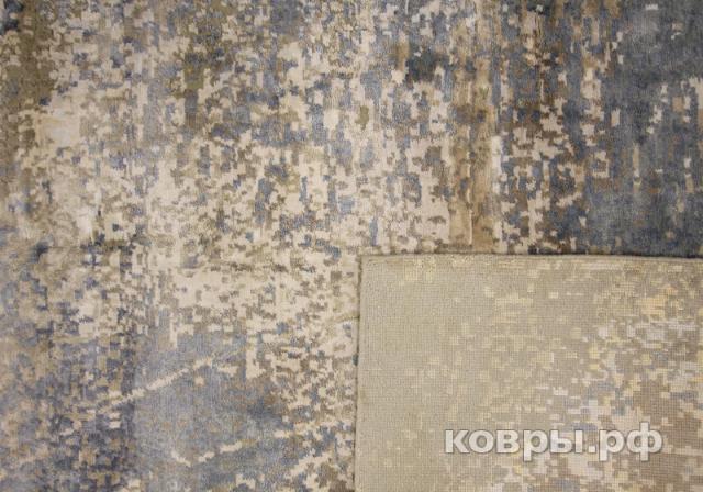 ковер ручной работы Индийский ковер ручной работы из шелка и шерсти 4.34x3.1 — фото 4