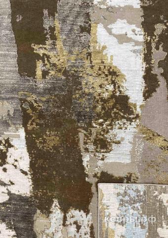 ковер ручной работы Индийский ковер ручной работы из шелка и шерсти 3.64x2.75 — фото 5