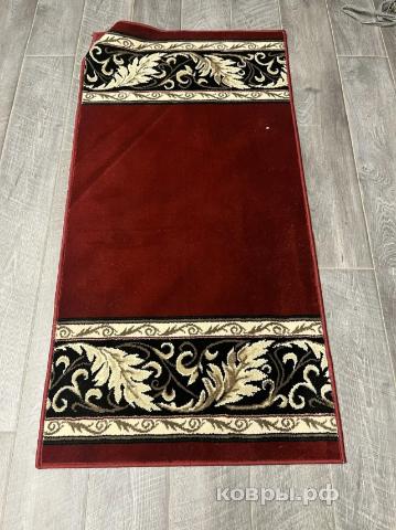 Халява Коврик № 1816,бордовый,размер 0,75 на 1,5 метра