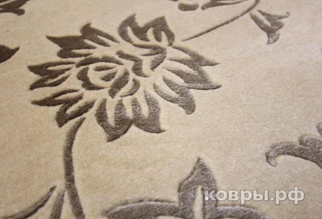 ковер ручной работы Китайский ковер ручной работы из шелка и шерсти 1.22x0.7 — фото 3