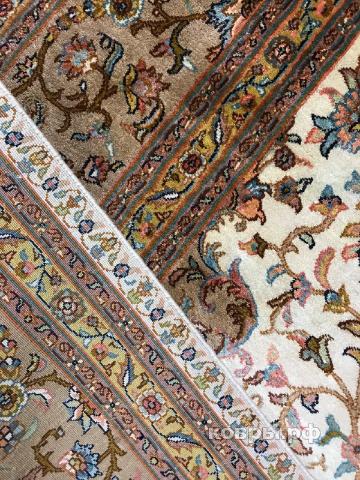 ковер ручной работы Шелковый Индийский ковер ручной работы Kashmir (Кашмир) 1.83x1.83 — фото 3