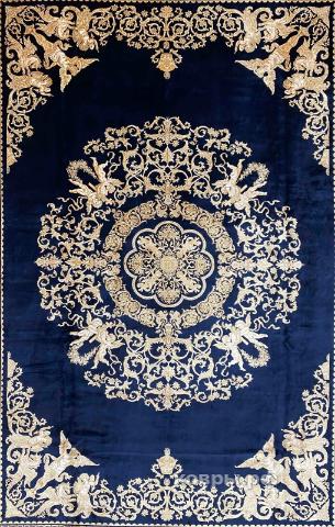 ковер ручной работы Шелковый Иранский ковер ручной работы Qum (Кум) 4x3 — фото 2