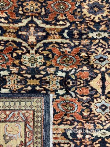 ковер ручной работы Шелковый Афганский ковер ручной работы Bidjar (Биджар) 5.2x3.69 — фото 5