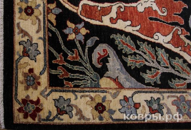 ковер ручной работы Шерстяной Афганский ковер ручной работы Bidjar (Биджар гарус) 4.21x3.11 — фото 2