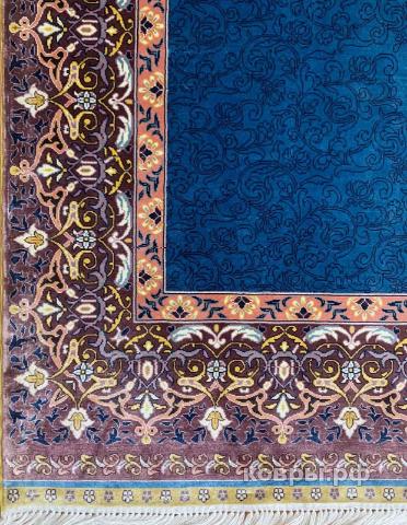 ковер ручной работы Шелковый Китайский ковер ручной работы Hereke (Хереке чинар) 1.85x1.25 — фото 4