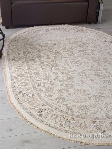 ковер КоверDURKAR Jasmine 35826Z CREAM / BEIGE Овал — фото 4