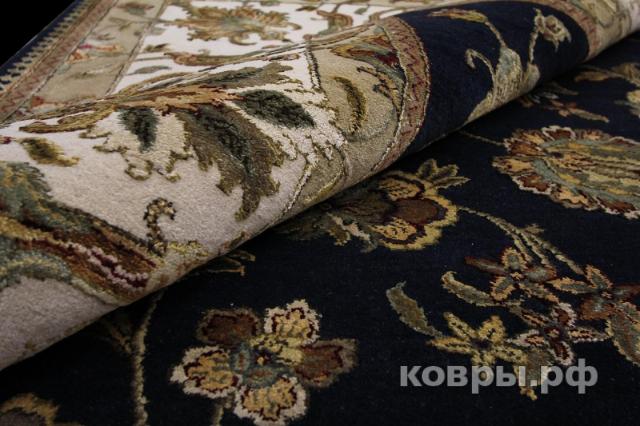 ковер ручной работы Индийский ковер ручной работы из шелка и шерсти Agra (Агра) 3.71x2.8 — фото 5