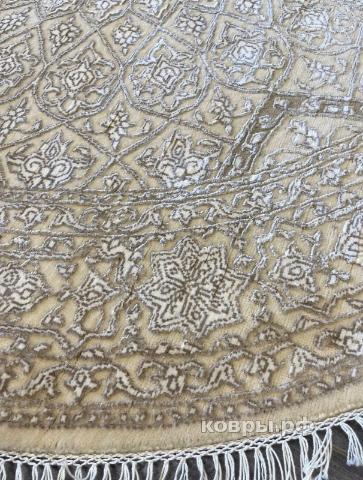 ковер ручной работы Индийский ковер ручной работы из шелка и шерсти Rajkumar (Ражкумар) 1.54x1.54 — фото 3