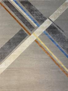 Индийский ковер ручной работы из шелка и шерсти 3.65x2.74