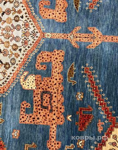 ковер ручной работы Шерстяной Индийский ковер ручной работы 4.23x3.02 — фото 2