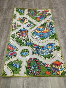 Коврик №186 -зеленый, размер 1 на 1,7 метра