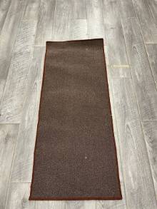 Коврик № 786,коричневый,размер 0,6 на 1,45 метра