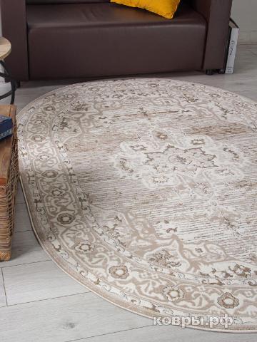 ковер Ковер ALPIN NOVA 04089A CREAM HB / LIGHT GRI HB Овал — фото 4