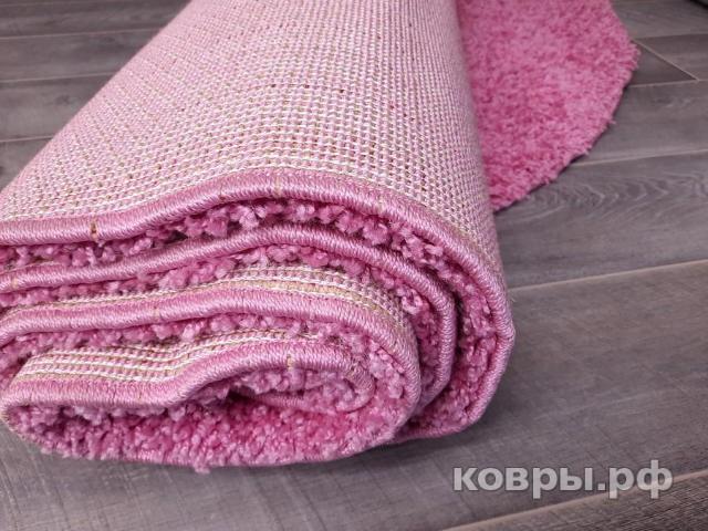 ковер Merinos Shaggy Ultra s600 pink овал — фото 9