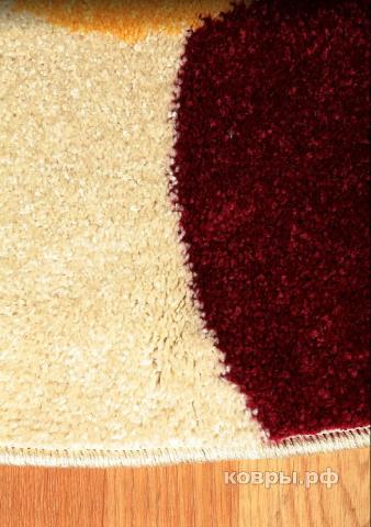 ковер Agnella Funky Top Pil cream Круг — фото 5