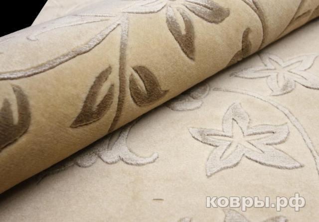 ковер ручной работы Китайский ковер ручной работы из шелка и шерсти 1.22x0.7 — фото 4