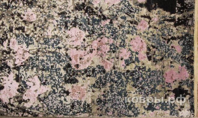 ковер ручной работы Индийский ковер ручной работы из шелка и шерсти 3.09x2.42 — фото 2
