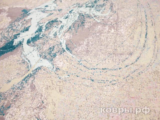 ковер ручной работы Индийский ковер ручной работы из шелка и шерсти 2.73x3.73 — фото 2