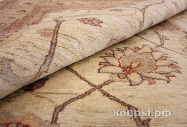 ковер ручной работы Шелковый Афганский ковер ручной работы Сhoubi (Чуби) 2.93x2.44 — фото 4