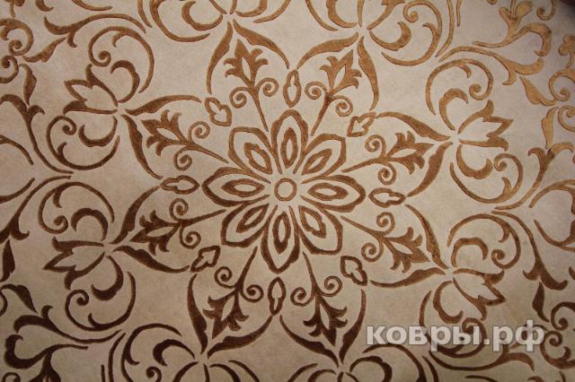 ковер ручной работы Китайский ковер ручной работы из шелка и шерсти Tibet (Тибет) 2.74x3.66 — фото 2