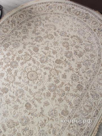 ковер КоверDURKAR Jasmine 35826Z CREAM / BEIGE Овал — фото 5
