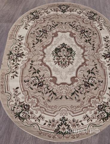 ковер MERINOS GAVANA d017 BEIGE Овал — фото 2