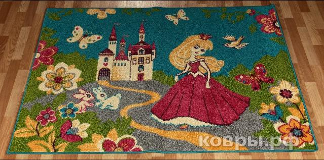 ковер Agnella Funky Nel turquoise — фото 2