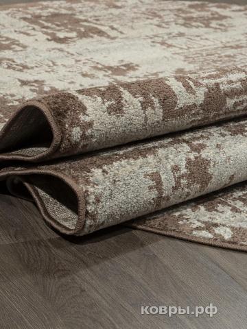 ковер Ковер MERINOS TORNADO F303 BEIGE-BROWN Овал — фото 3