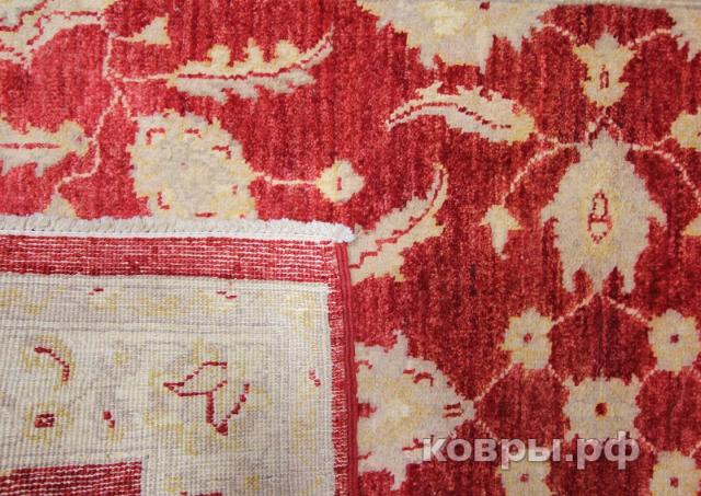 ковер ручной работы Шерстяной Афганский ковер ручной работы Сhoubi (Чуби) 1.59x0.94 — фото 4