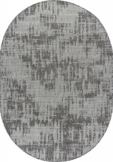 Серая циновка Ковер KAIR S144 DARK GRAY Овал Серая циновка Ковер KAIR S144 DARK GRAY Овал