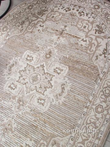 ковер Ковер ALPIN NOVA 04089A CREAM HB / LIGHT GRI HB Овал — фото 5