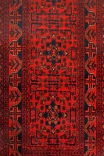 Афганский ковер ручной работы Хамамади 0.87x2.97м