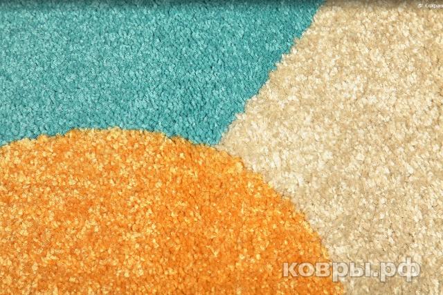 ковер Agnella Funky Top Pil cream Круг — фото 6