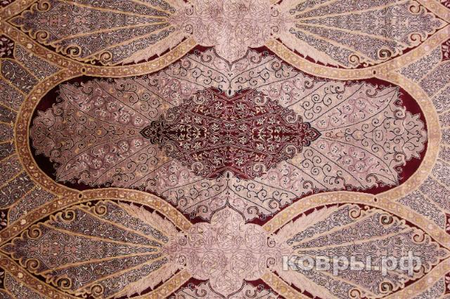 ковер ручной работы Шелковый Китайский ковер ручной работы 1.7x2.5 — фото 2