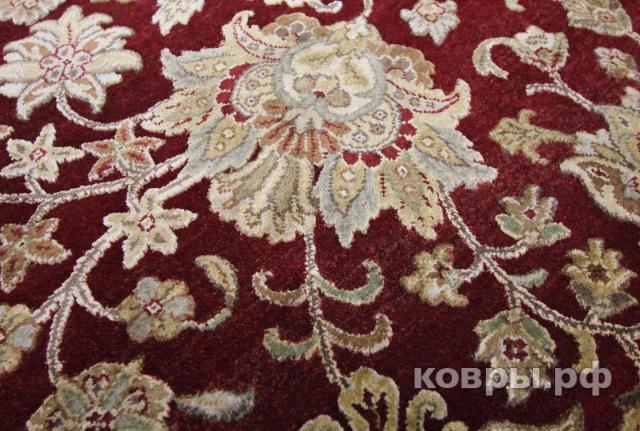 ковер ручной работы Индийский ковер ручной работы из шелка и шерсти Aurora (Аврора) 2.78x1.85 — фото 2