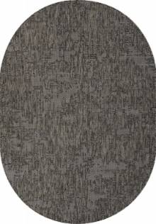 Ковер Ковер KAIR S144 BLACK-GRAY Овал Ковер Ковер KAIR S144 BLACK-GRAY Овал