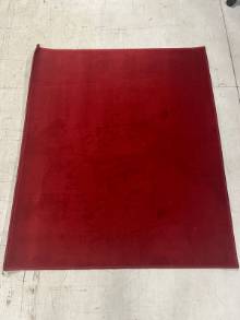 Коврик № 1380,бордовый,размер 1 на 1,2 метра