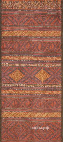 ковер ручной работы Шерстяной Афганский ковер ручной работы Kilim (Килим) 2.5x0.6 — фото 2