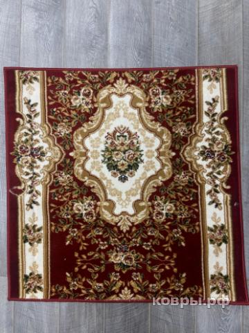 Халява Коврик № 1736,бордовый,размер 1 на 1 метр