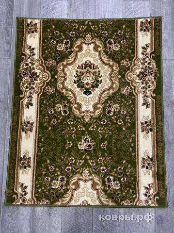 Халява Коврик № 1799,зеленый,размер 1 на 1,25 метра