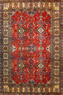 Афганский ковер ручной работы Чуби 1.95x2.37м