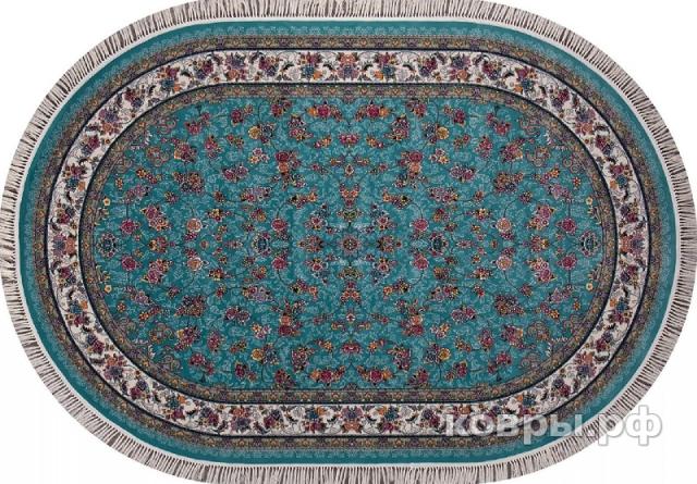 ковер IRAN TEHRAN 7513 BLUE Овал